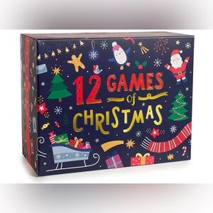 New 12 games of Christmas.   Family fun at the holidays. Gift. Multi player